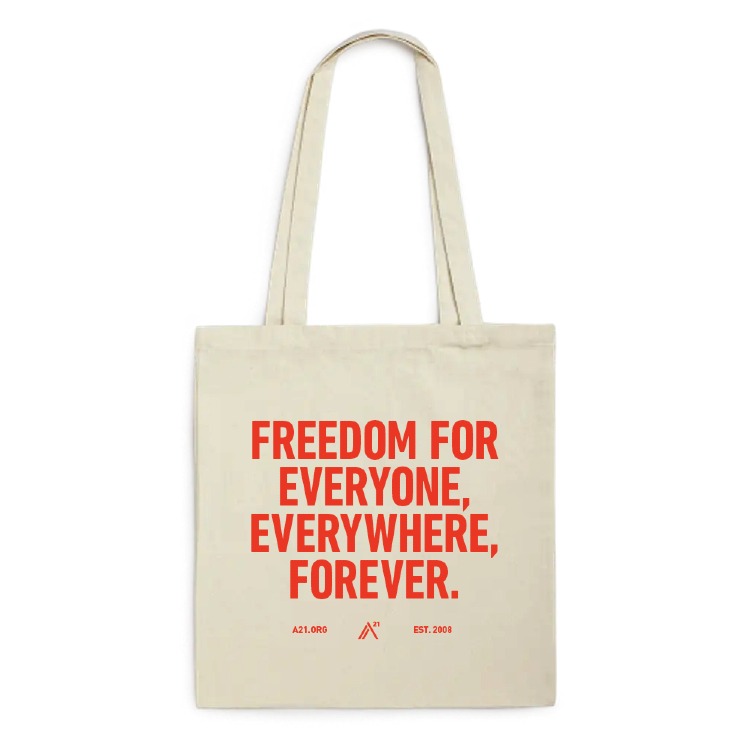 EVERYONE, EVERYWHERE, FOREVER TOTE