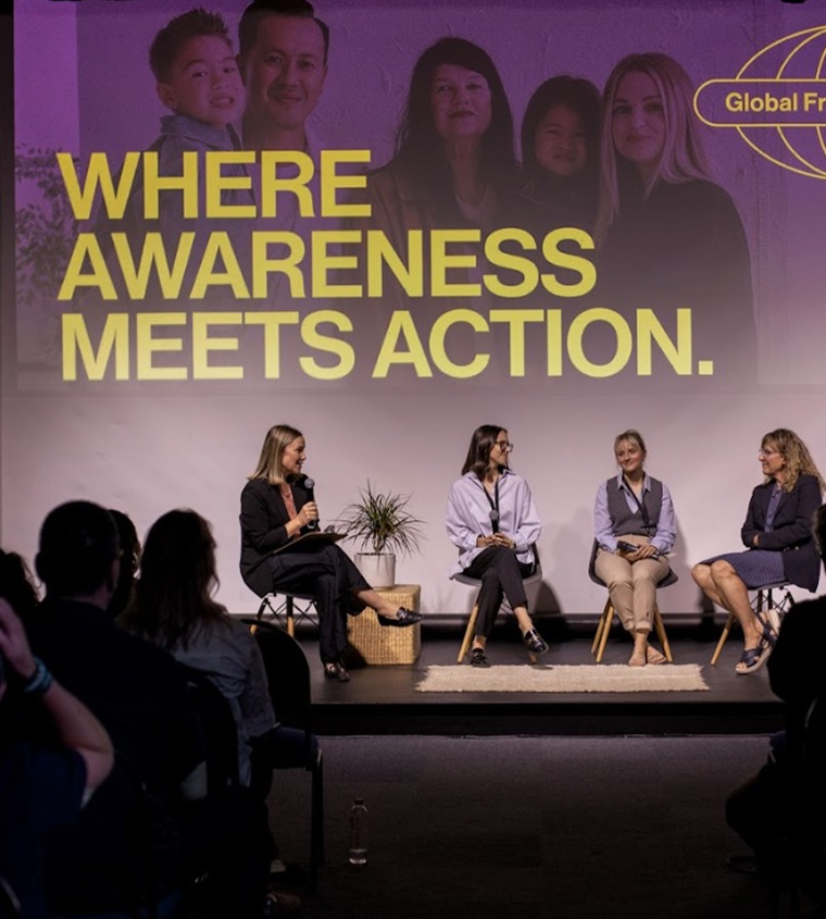 Global Freedom Summit 2026. People on stage