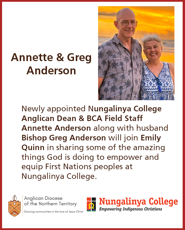Annette & Greg Anderson info panel