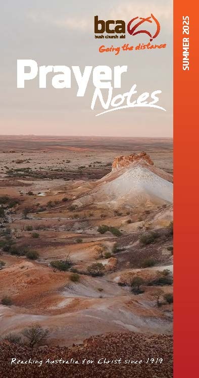 Prayer Notes Summer 2025 cover