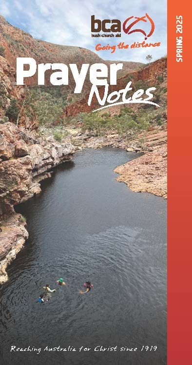 Prayer Notes Spring 2025 cover