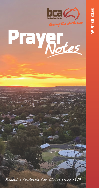 Prayer Notes Winter 2026 cover