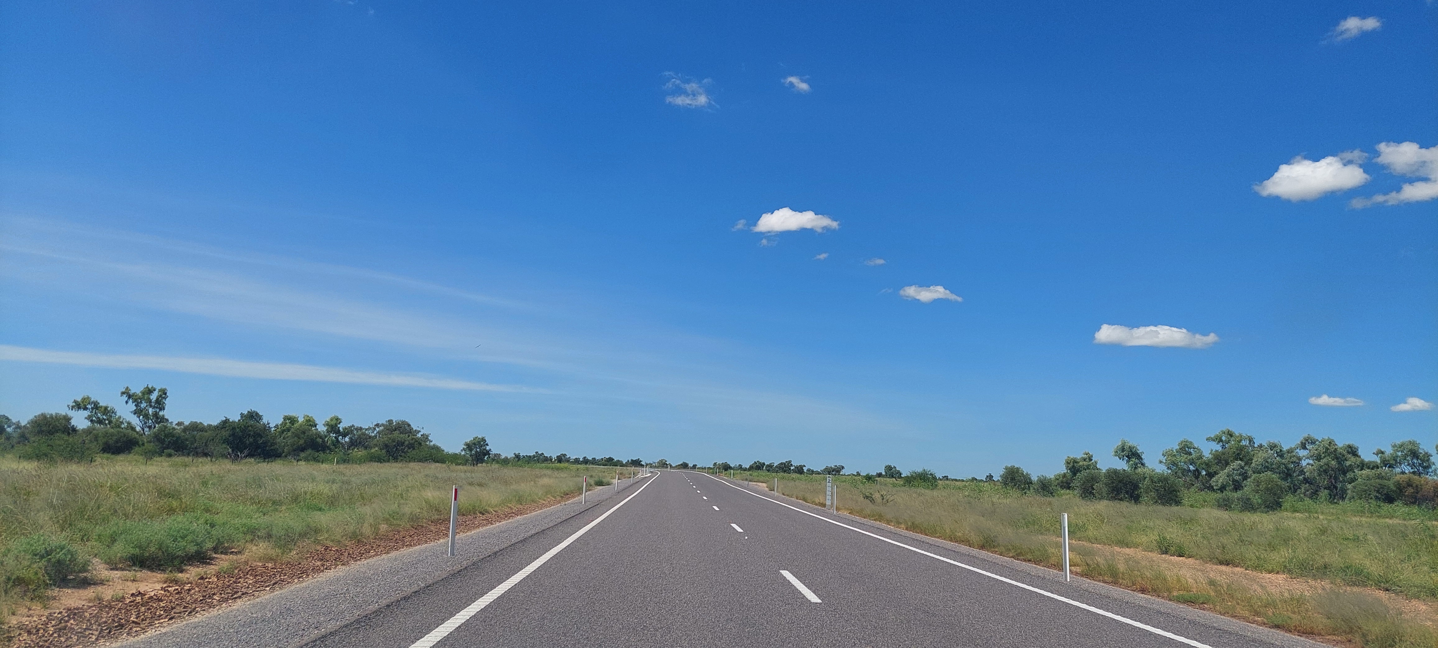 On the road between Cloncurry and Julia Creek